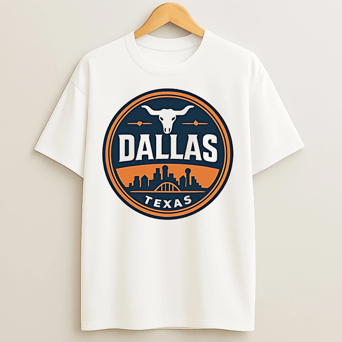 Classic Vintage Dallas Texas Western Skyline Retro T Shirts
