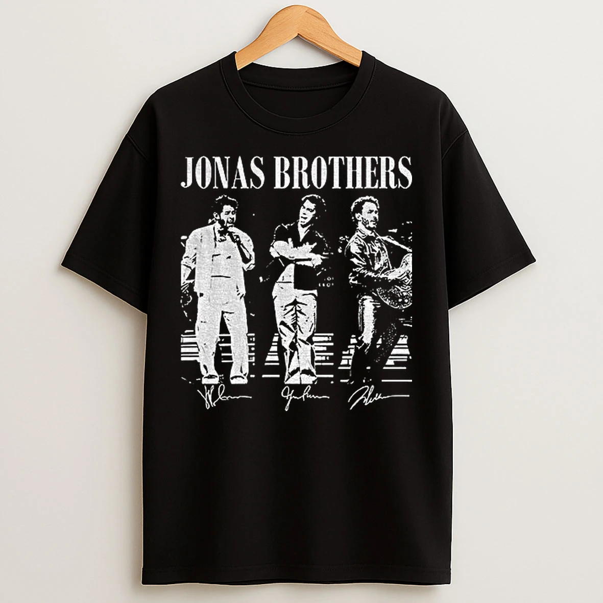 Classic Vintage Jonas Brothers Tour 20th Tour 2025 Signature Music T Shirts