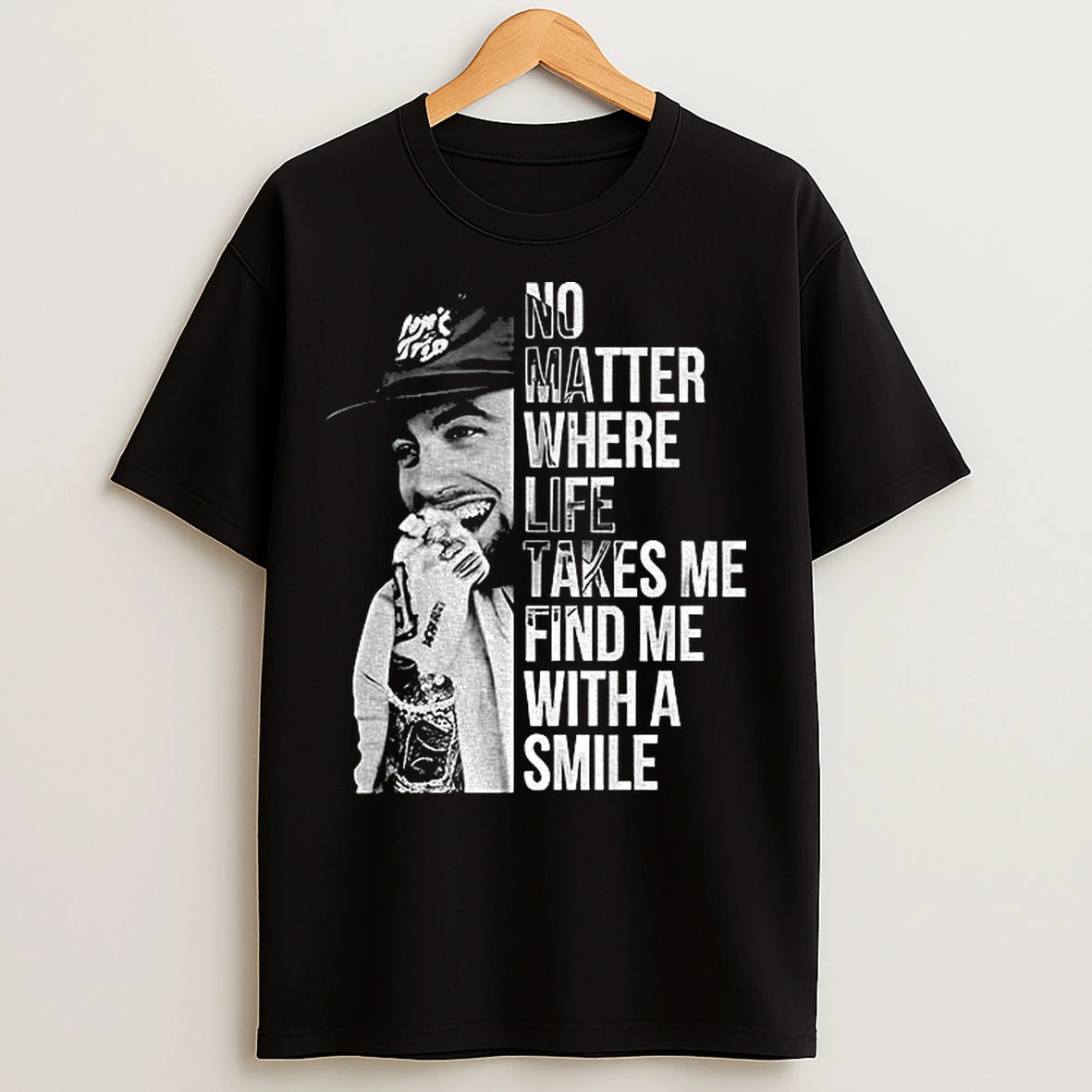 Classic Vintage Mac Miller No Matter Where Life Takes Me Find Me With A Smile T Shirts