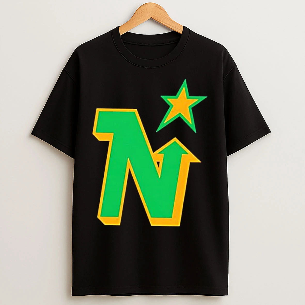 Classic Vintage Minnesota North Stars Hockey T Shirts