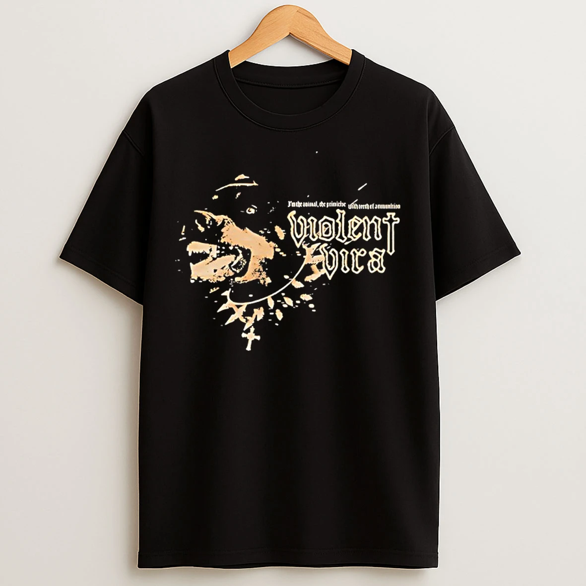 Classic Violent Vira Dog T Shirts