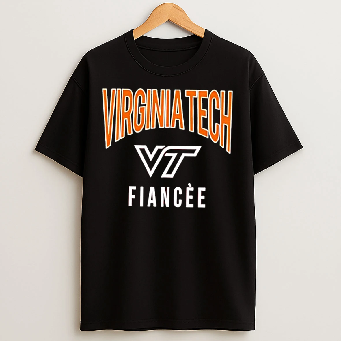 Classic Virginia Tech Hokies Maroon Fiancee T Shirts