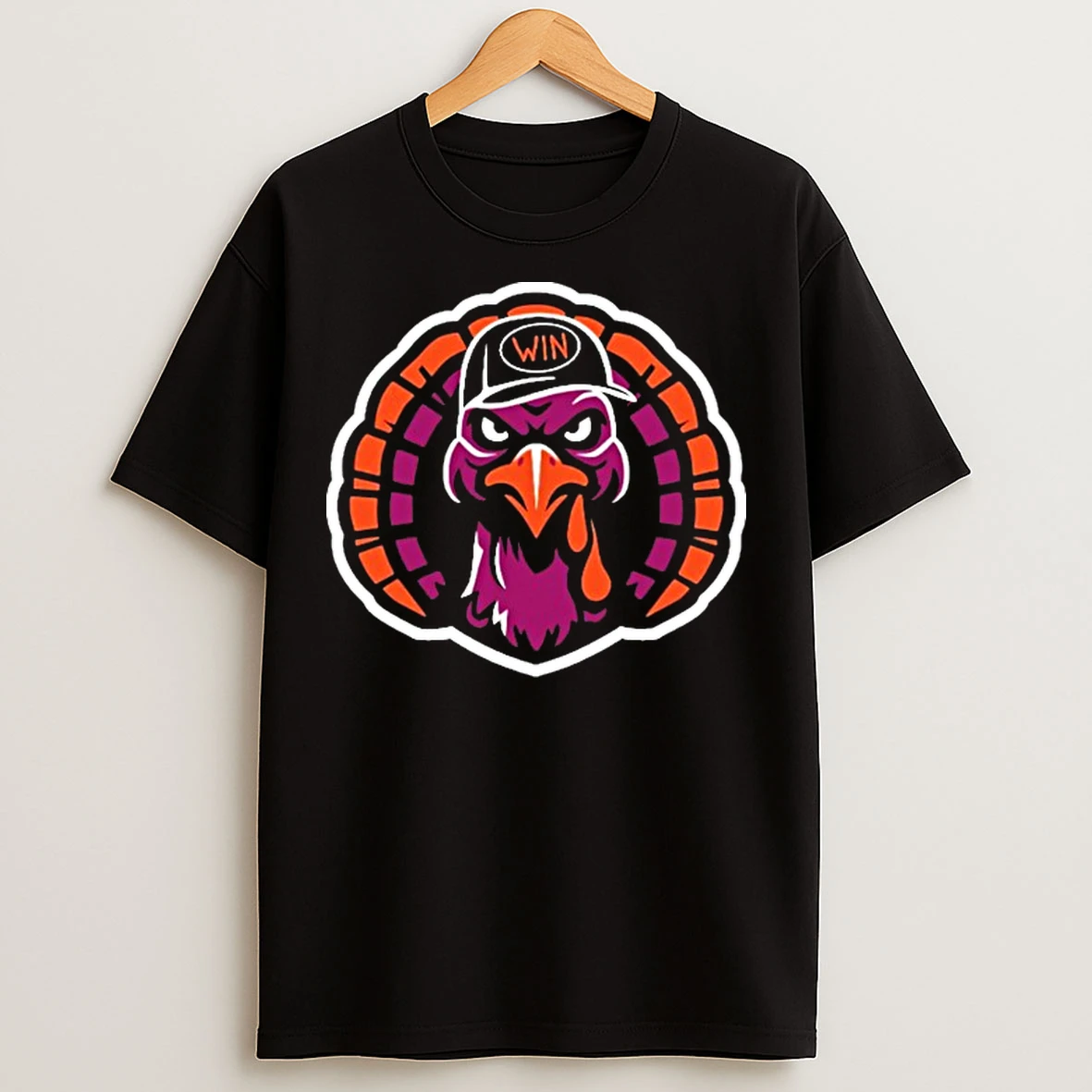 Classic Virginia Tech Hokies Turkey With Win T Shirts
