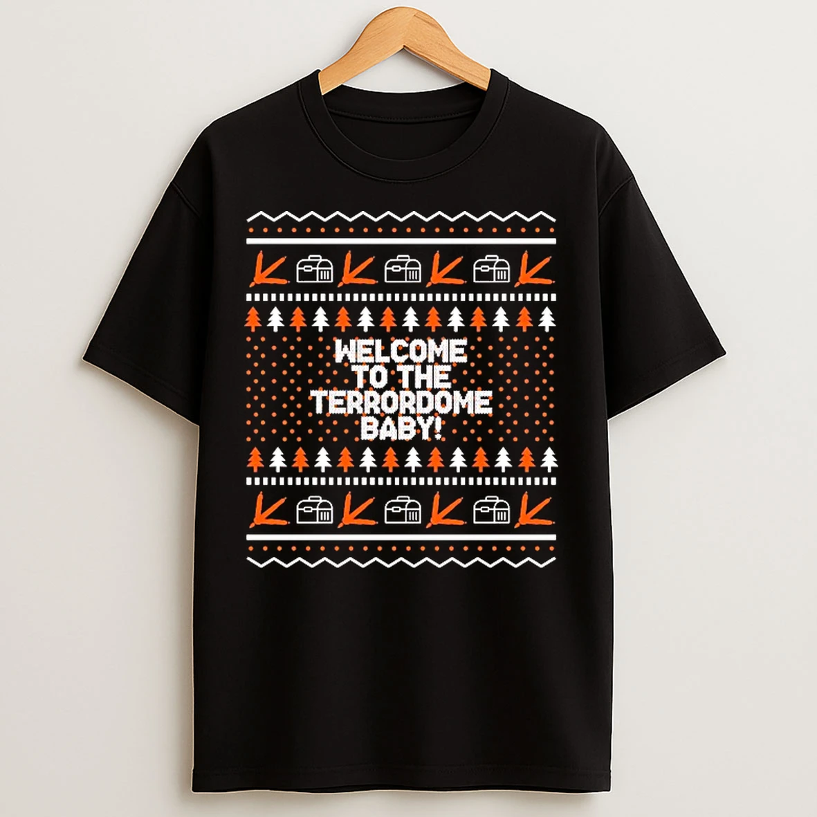 Classic Virginia Tech Hokies Welcome To The Terrordome Baby Ugly Christmas T Shirts