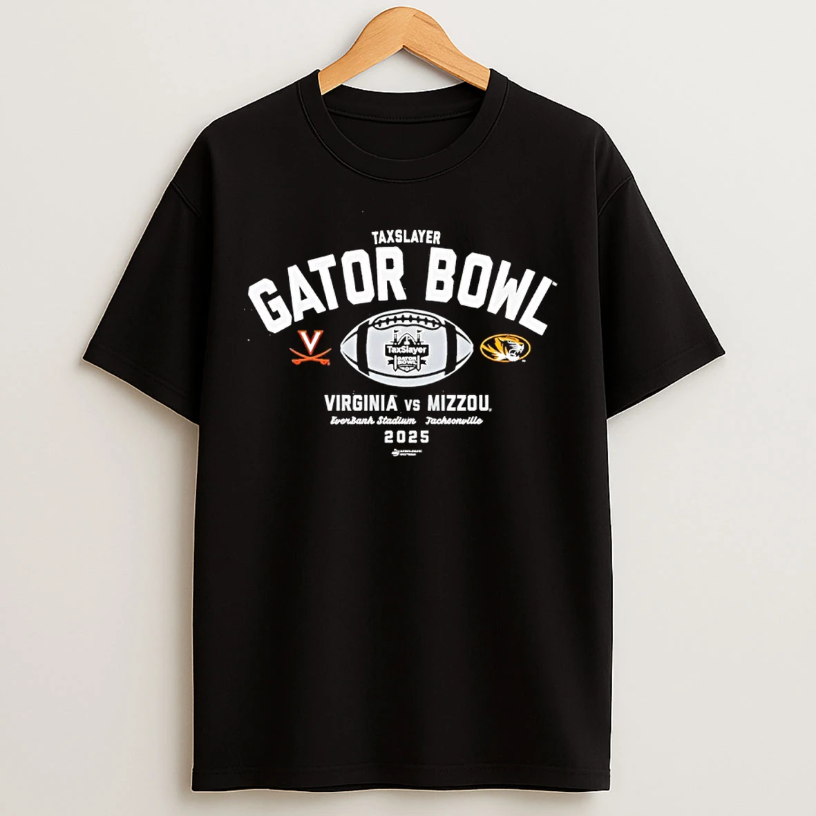 Classic Virginia Vs Mizzou 2025 Taxslayer Gator Bowl T Shirts