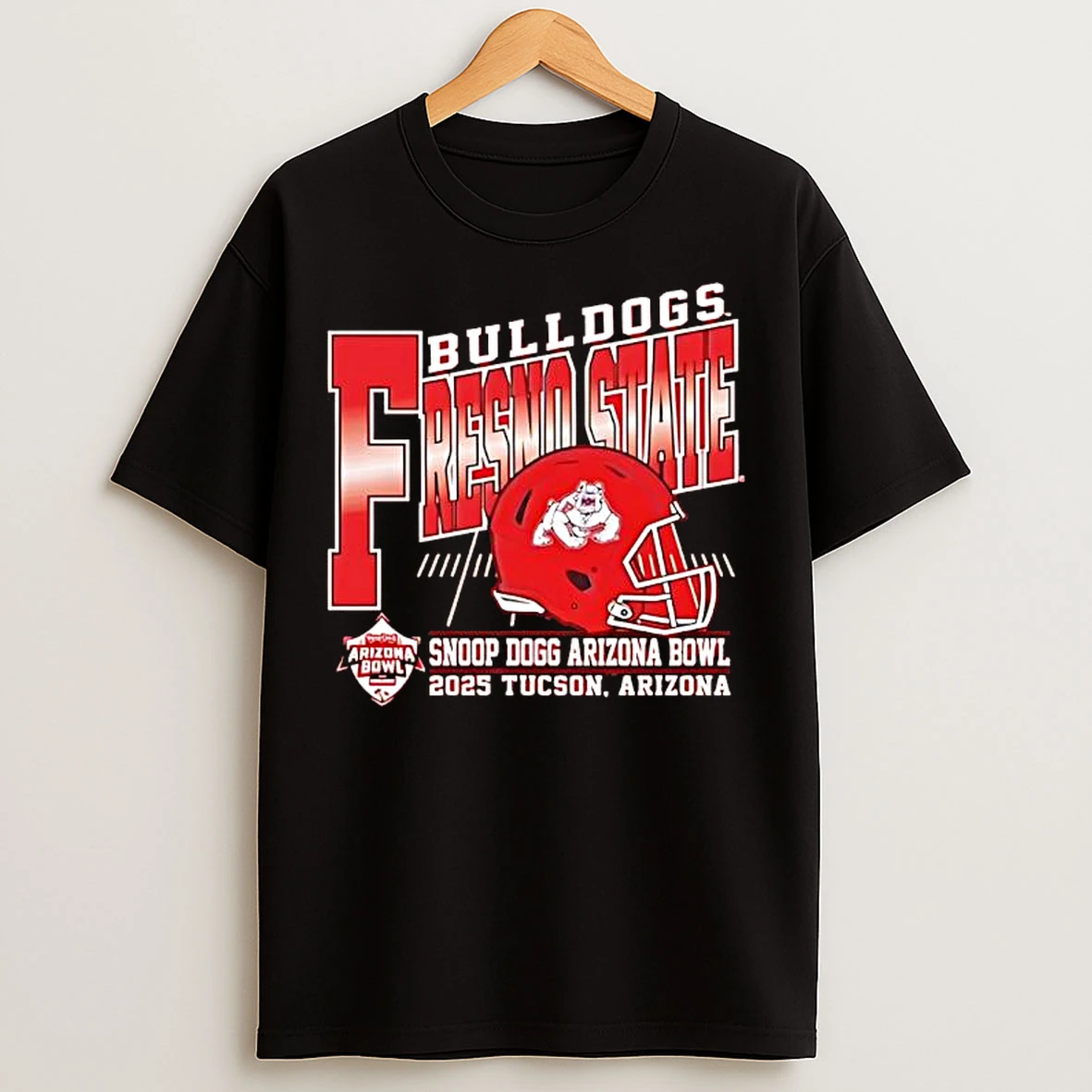 Classic Vive La Fete Fresno State Bulldog Snoop Dogg Arizona Bowl 2025 Tucson Helmet T Shirts