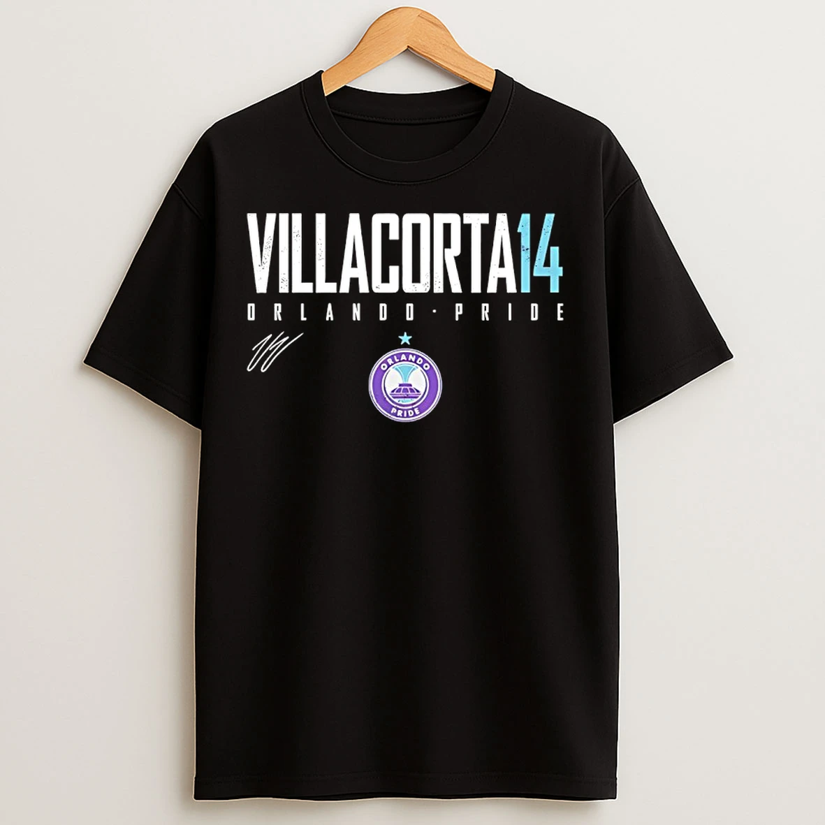 Classic Viviana Villacorta 14 Orlando Pride Womens Soccer Signature T Shirts