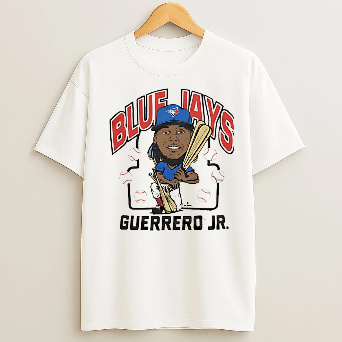 Classic Vladimir Guerrero Jr Toronto Blue Jays Caricature 25 Christmas T Shirts