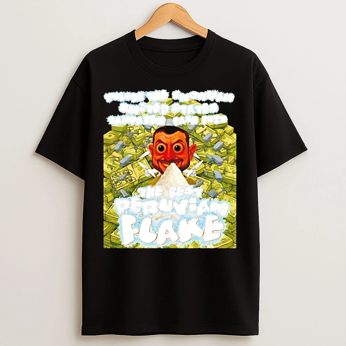 Classic Volody The Snowman United States Taxpayer Can Buxs The Best Peruvian Flake T Shirts
