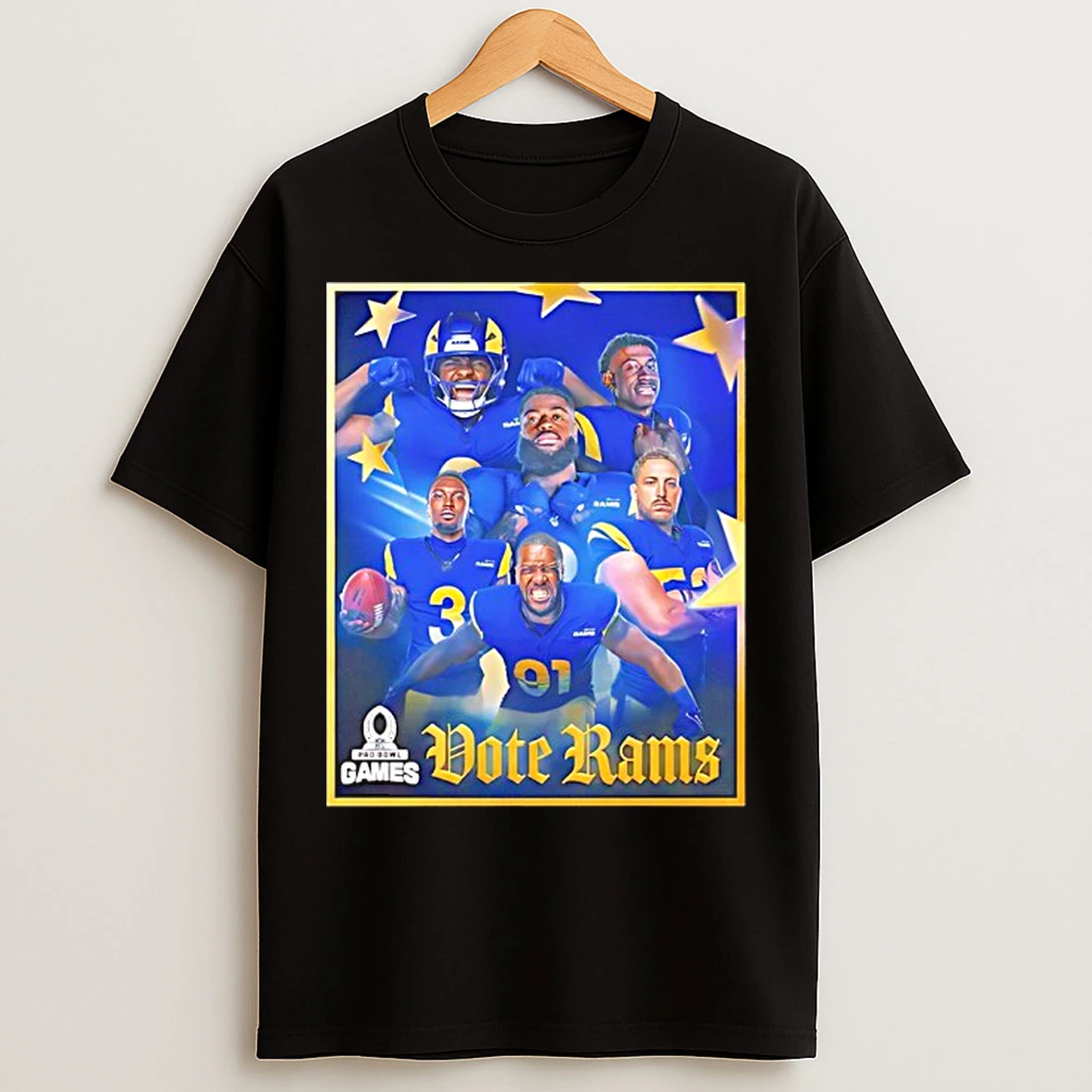 Classic Vote La Rams Pro Bowl Games 2025 T Shirts