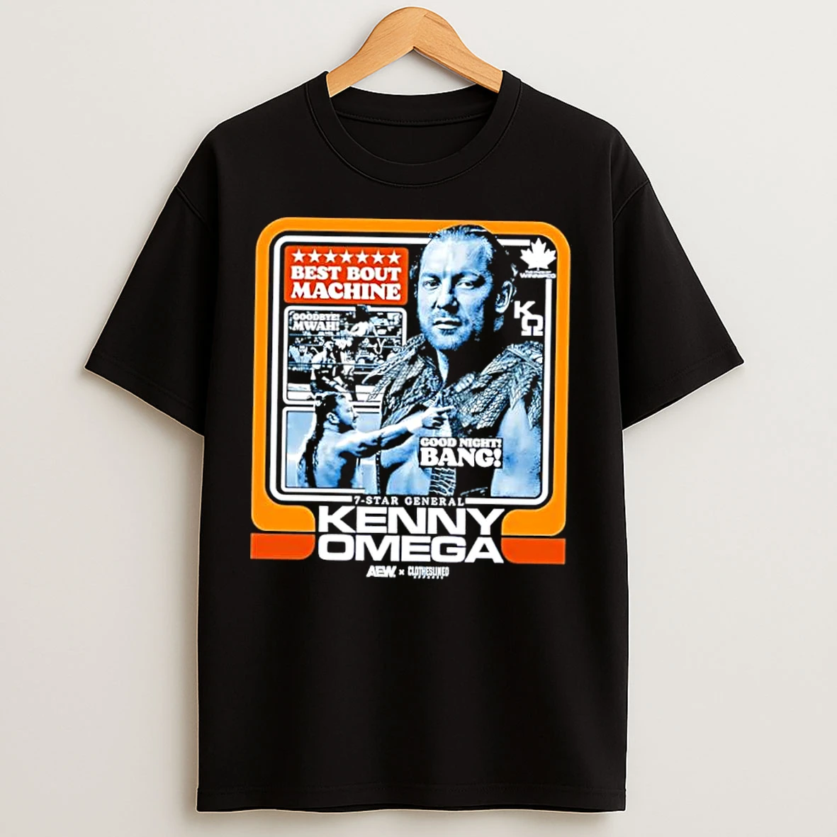Classic Wwe Kenny Omega Best Bout Machine Good Night Bang T Shirts