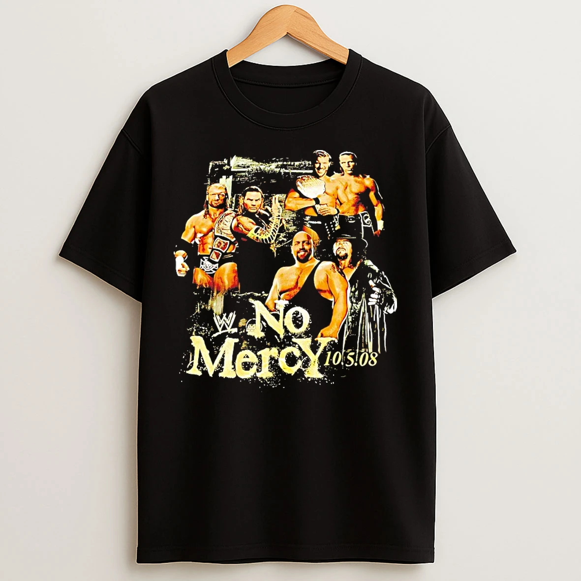 Classic Wwe No Mercy 2008 Vintage T Shirts