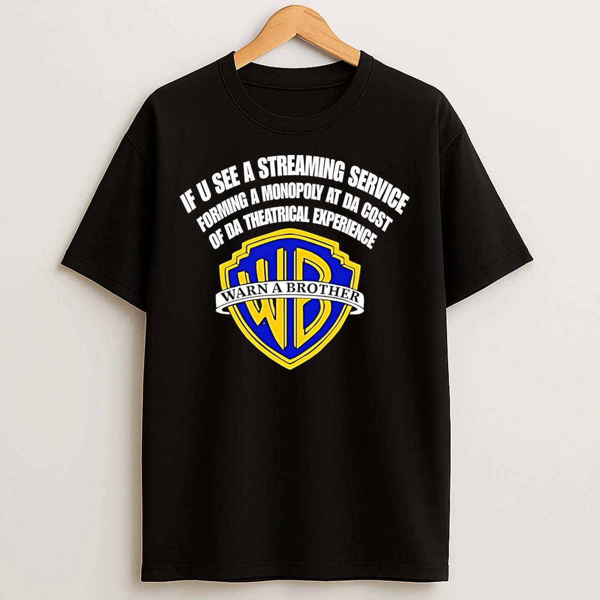 Classic Warner Bros If U See A Streaming Service Forming A Monopoly At Da Cost T Shirts