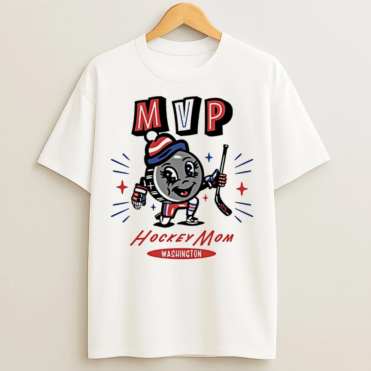 Classic Washington Capitals 2025 Mvp Hockey Mom T Shirts