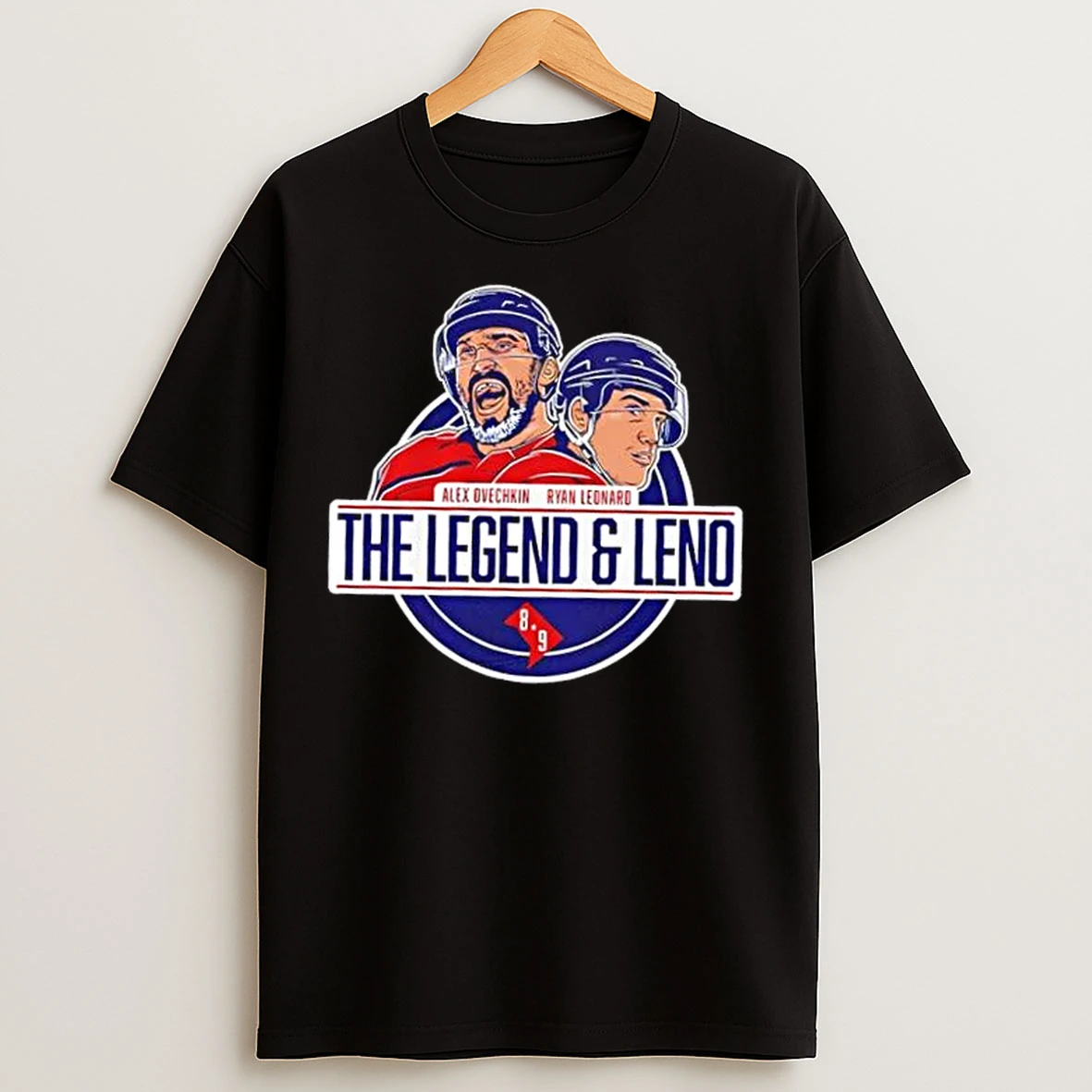 Classic Washington Capitals Alex Ovechkin And Ryan Leonard Legend And Leno T Shirts