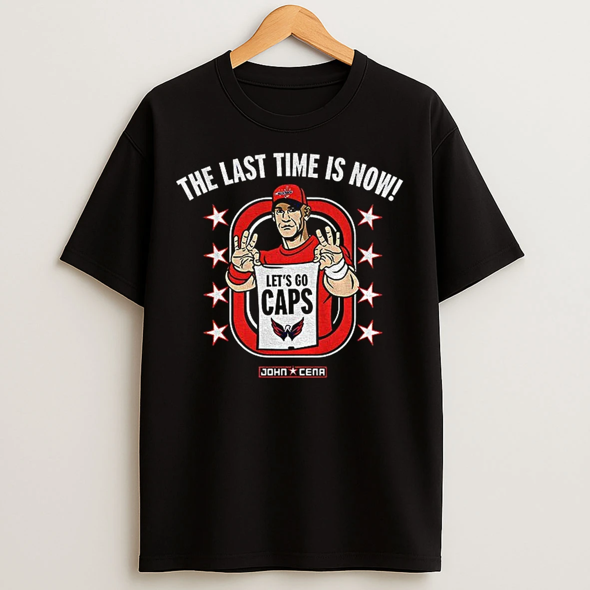 Classic Washington Capitals John Cena Wwe The Last Time Is Now Lets Go Caps T Shirts