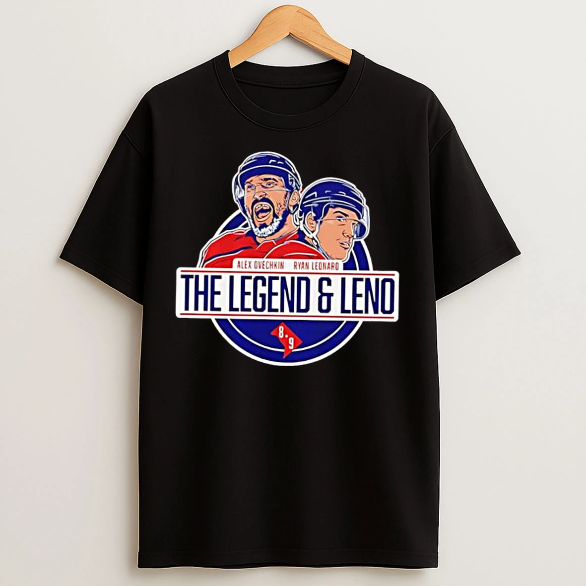 Classic Washington Capitals The Legend And Leno Alex Ovechkin And Ryan Leonard T Shirts