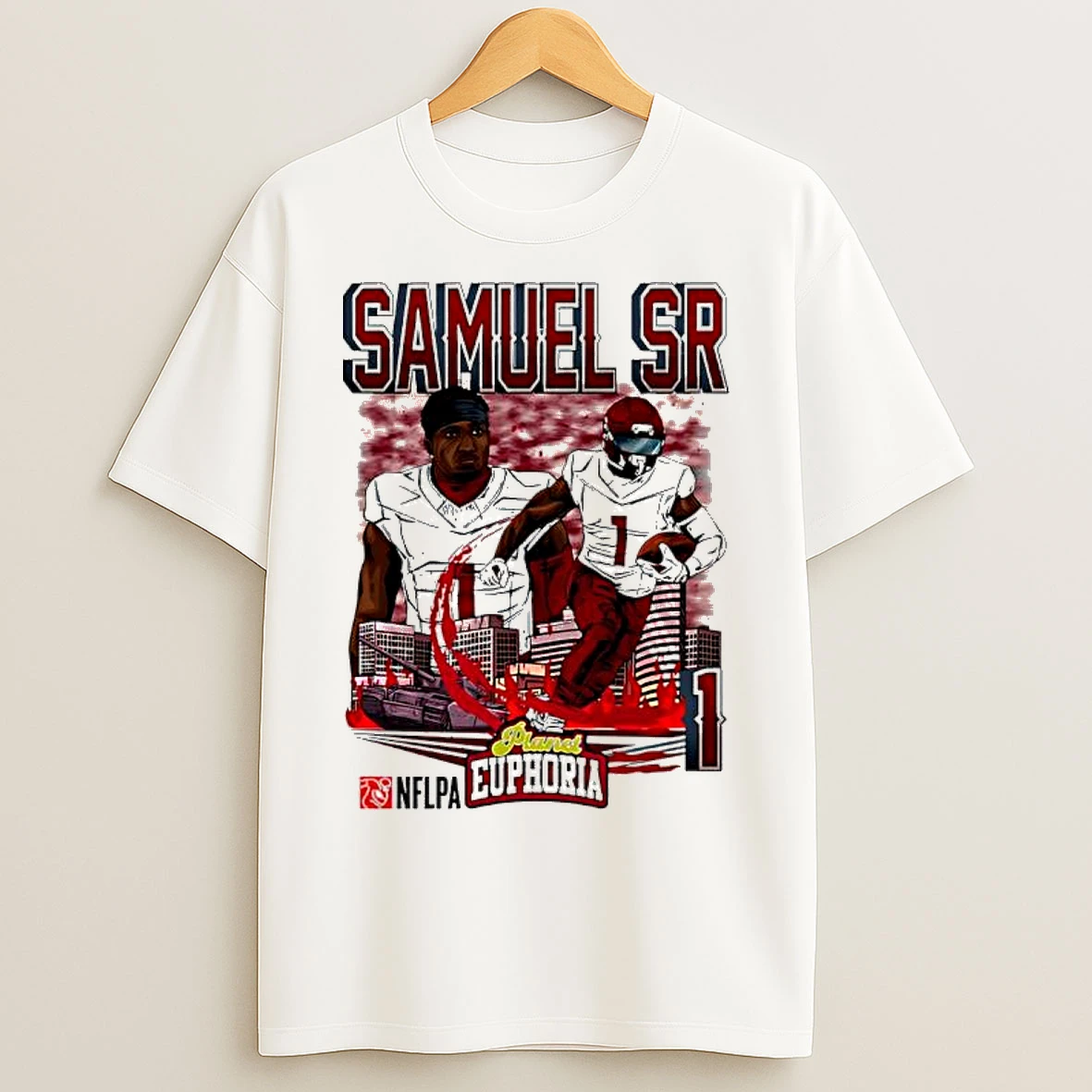 Classic Washington Commanders Deebo Samuel Sr Football Player City Graphic T Shirts