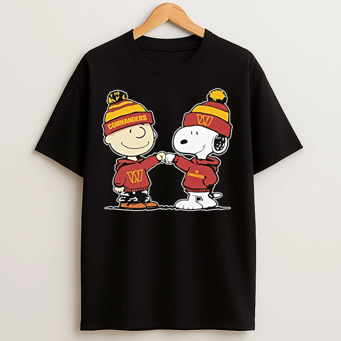 Classic Washington Commanders Snoopy And Charlie Brown Best Friends T Shirts