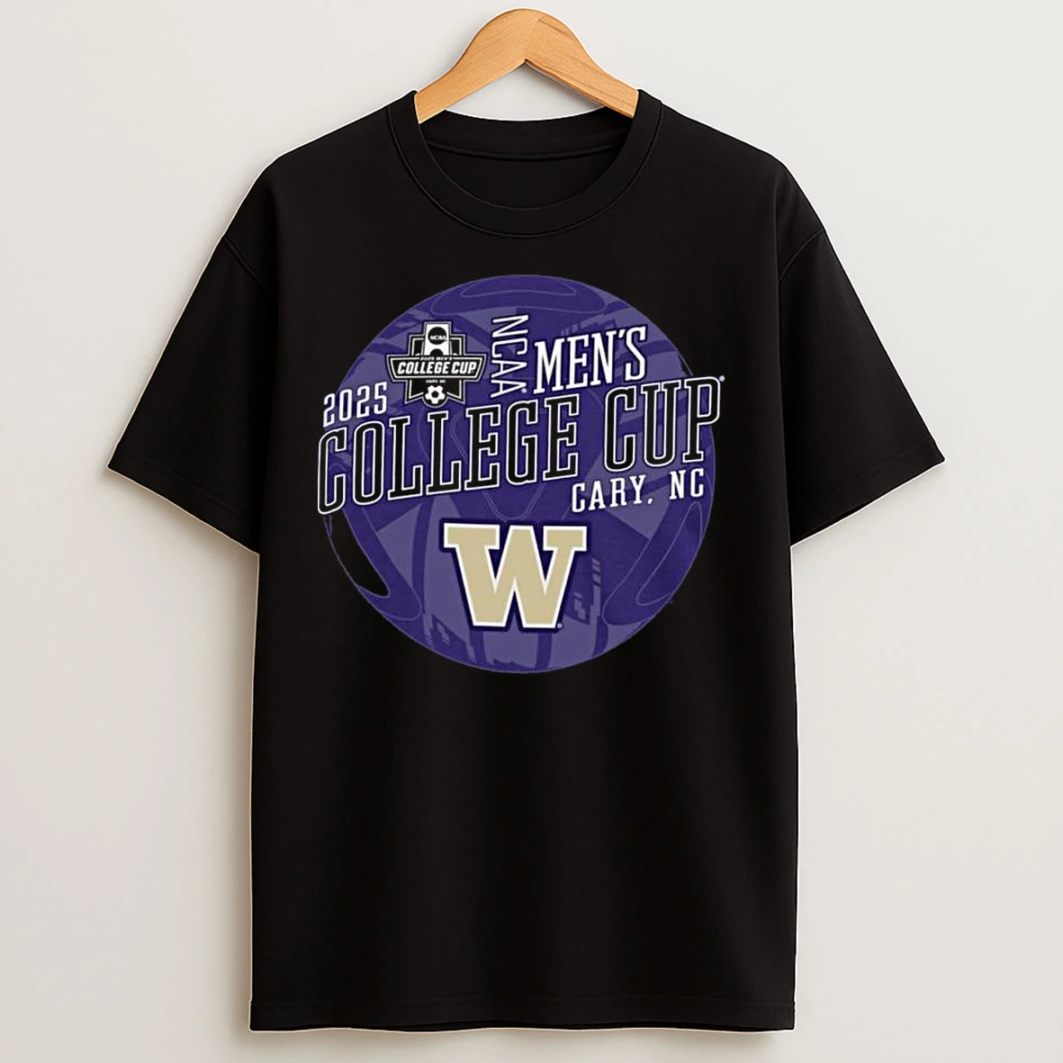 Classic Washington Huskies 2025 Ncaa Mens College Cup Cary Nc T Shirts