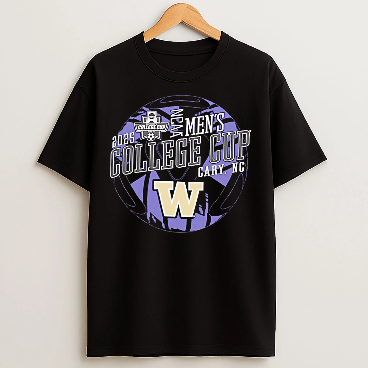 Classic Washington Huskies Ncaa Mens College Cup 2025 T Shirts