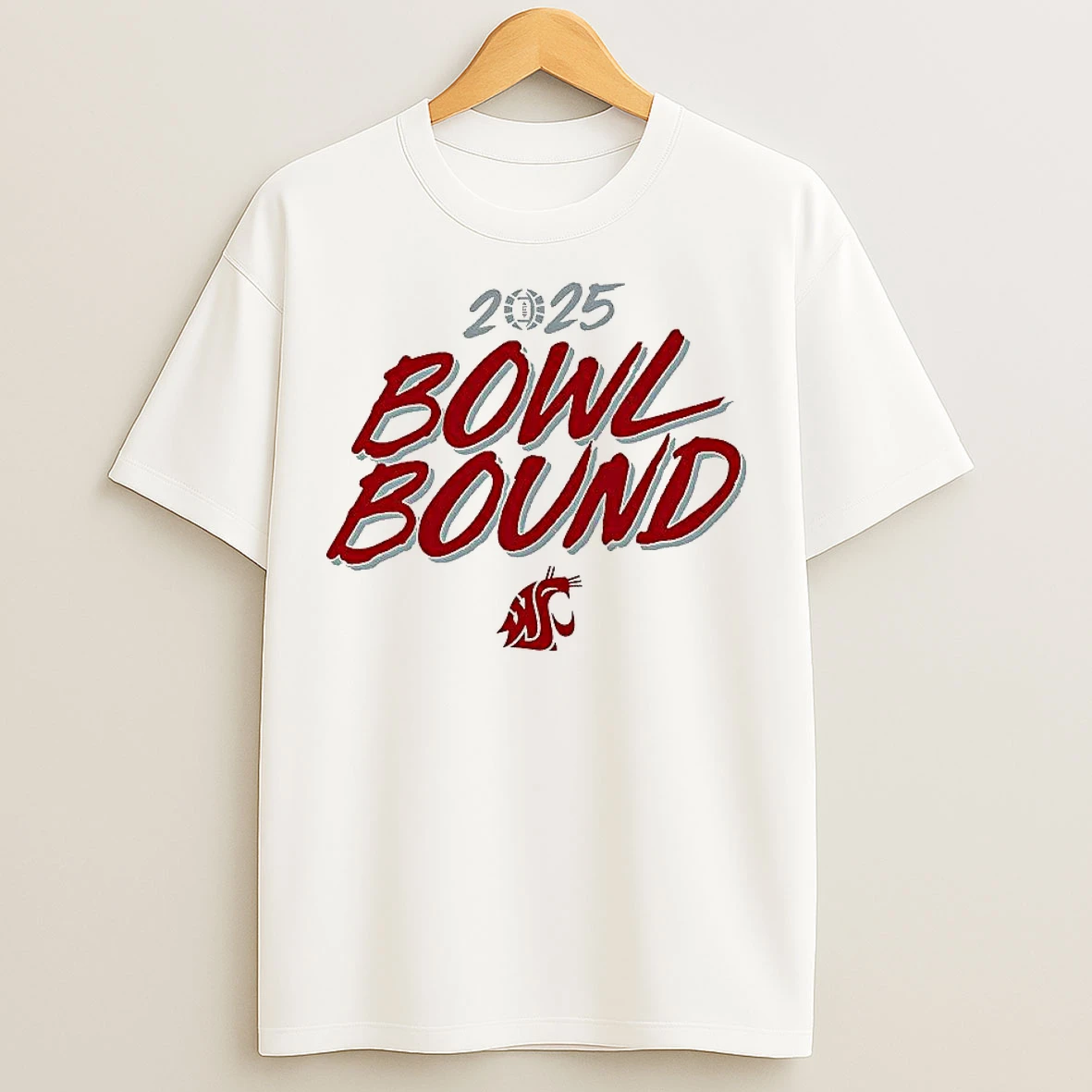 Classic Washington State Cougars 2025 Bowl Bound T Shirts