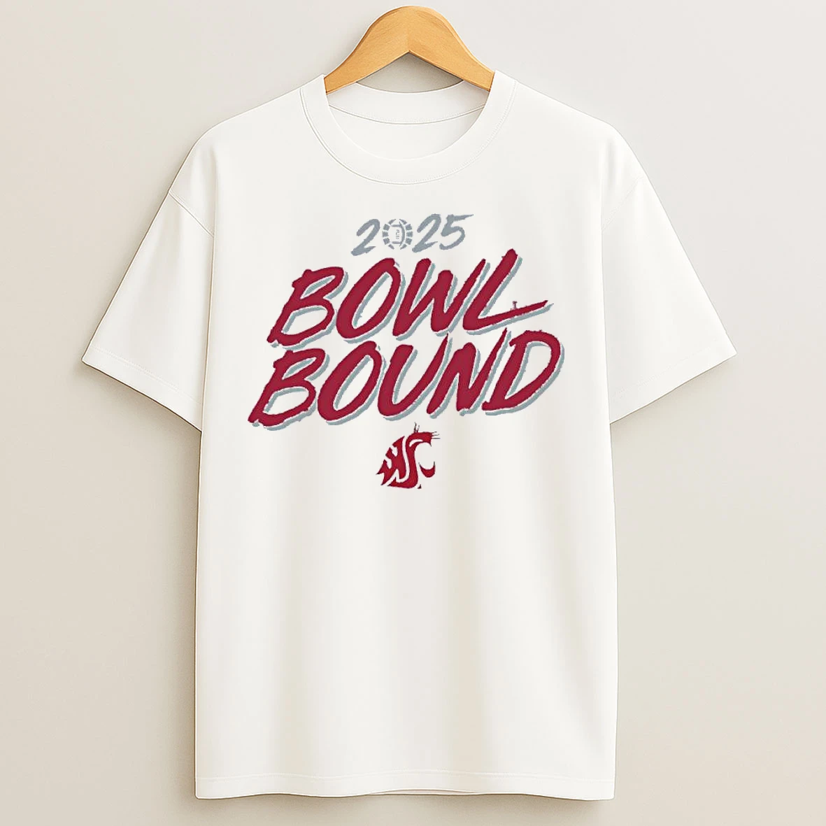 Classic Washington State Cougars 2025 Bowl Season Bound T Shirts