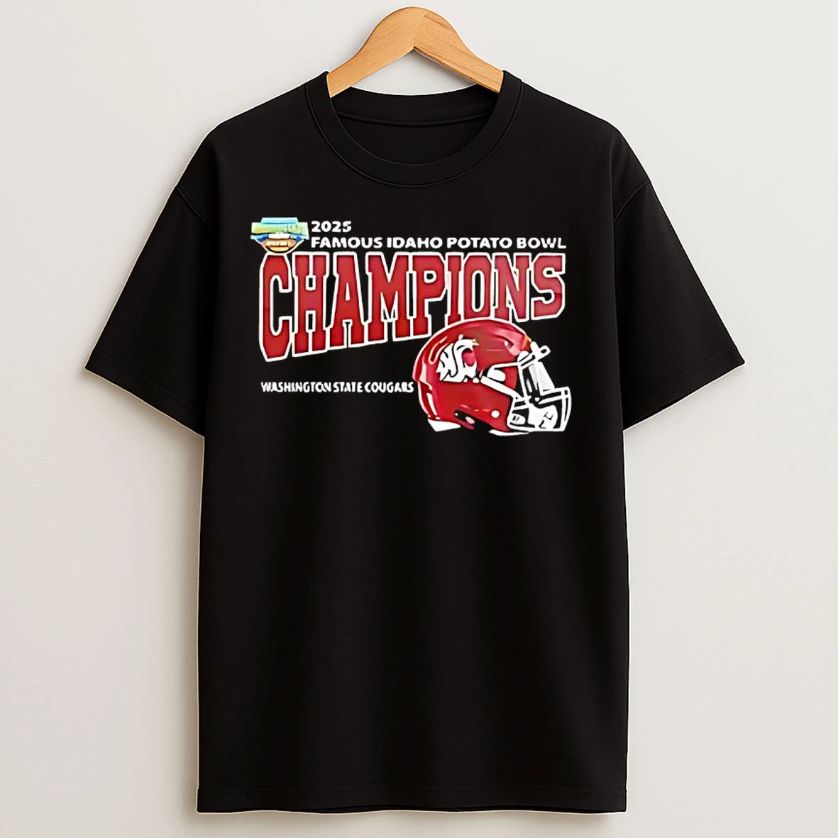 Classic Washington State Cougars 2025 Famous Idaho Potato Bowl T Shirts