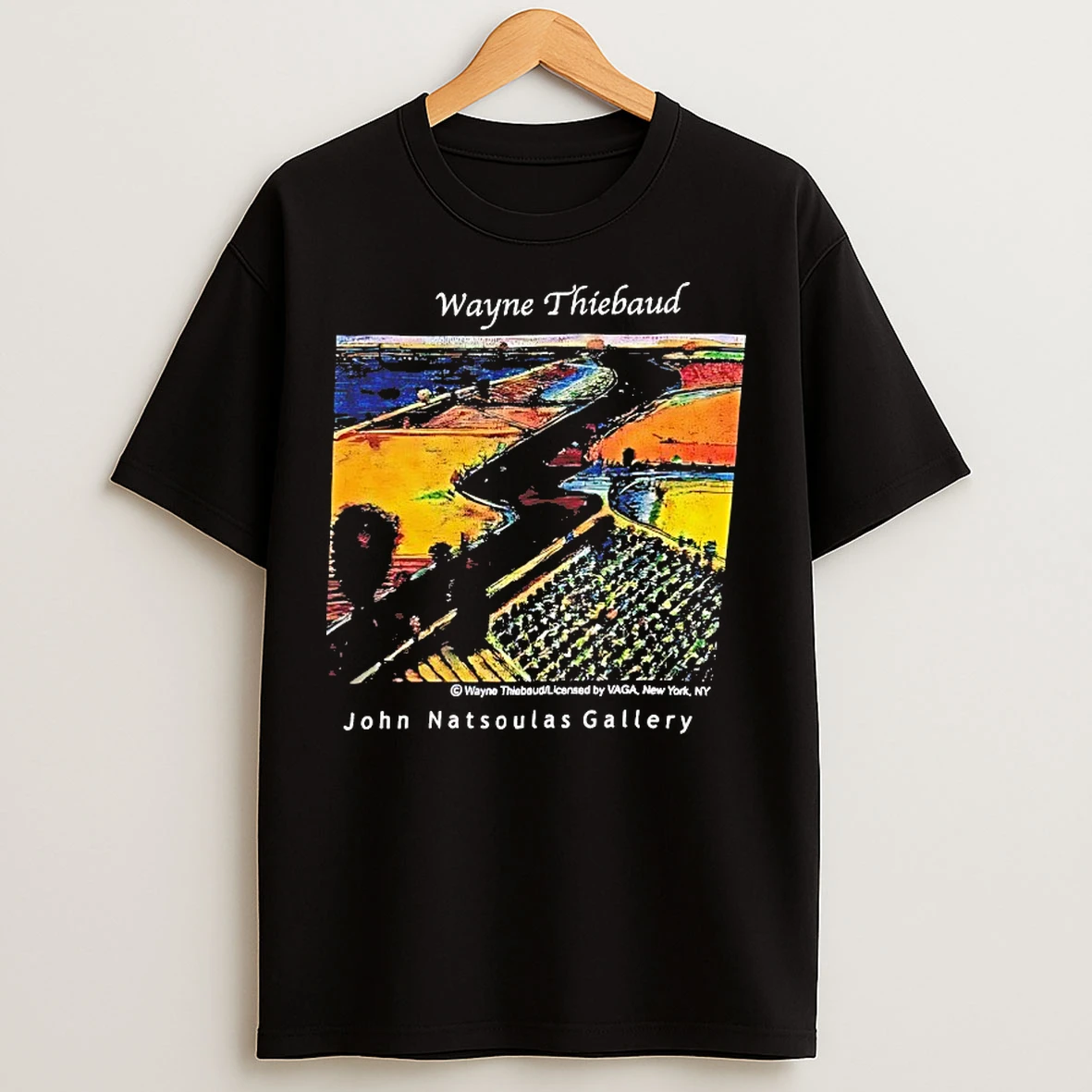 Classic Wayne Thiebaud John Natsoulas Gallery Vintage T Shirts