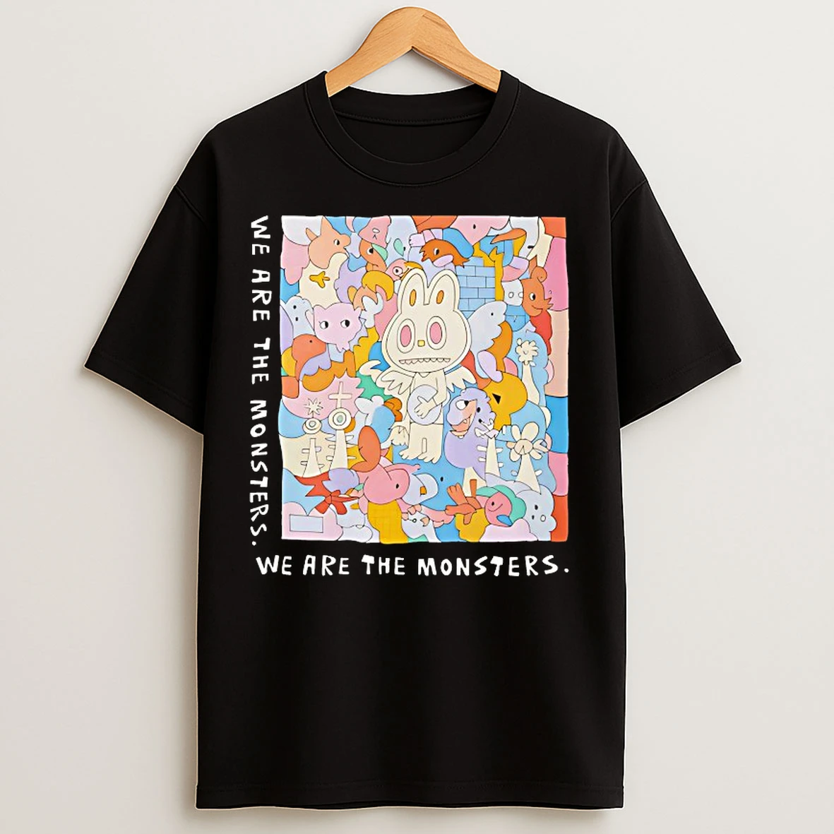 Classic We Are The Monsters Cartoon T Shirts