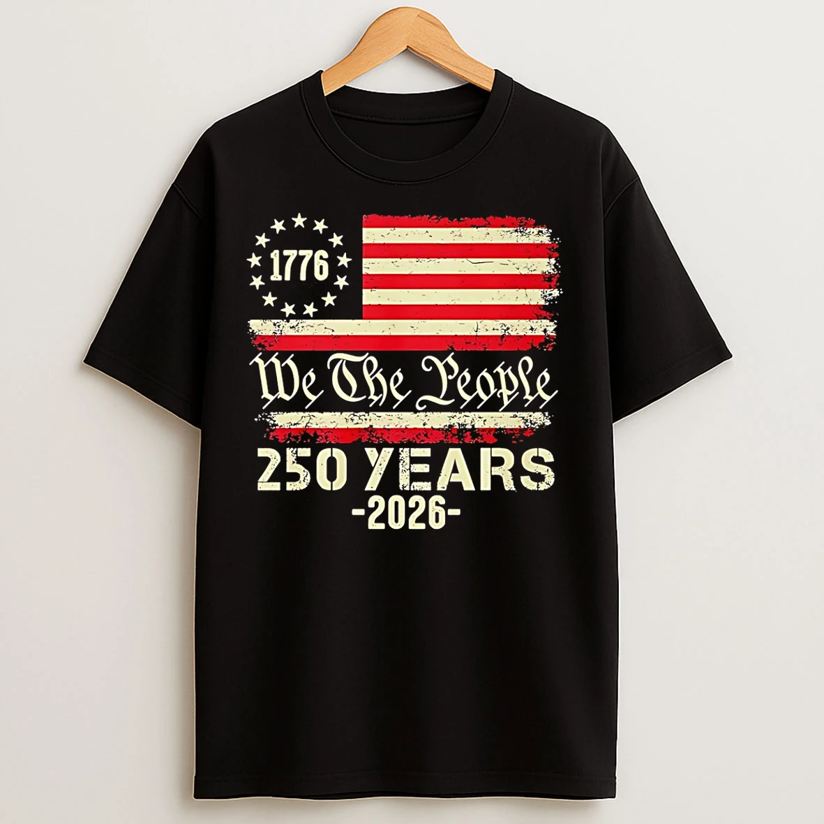 Classic We The People Usa 250th Anniversary 1776 2026 T Shirts
