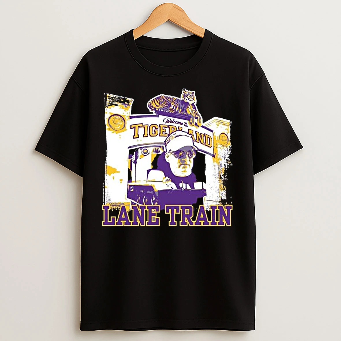 Classic Welcome To Tigerland Lane Train T Shirts