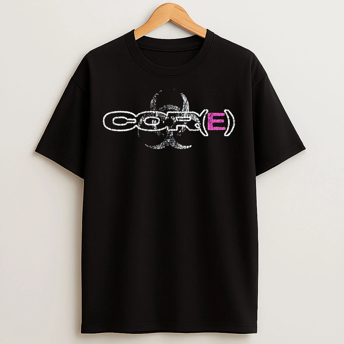Classic Welcome To Core Radioactive Symbol T Shirts
