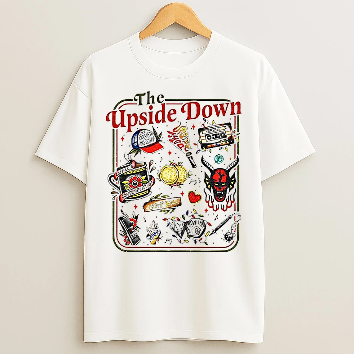 Classic Welcome To The Upside Down Stranger Things 2025 T Shirts