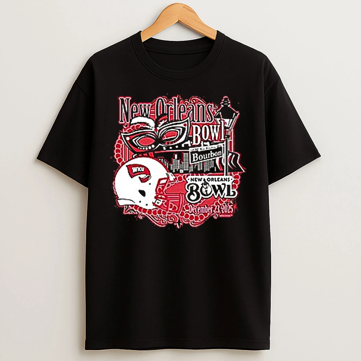 Classic Western Kentucky 2025 New Orleans Bowl T Shirts
