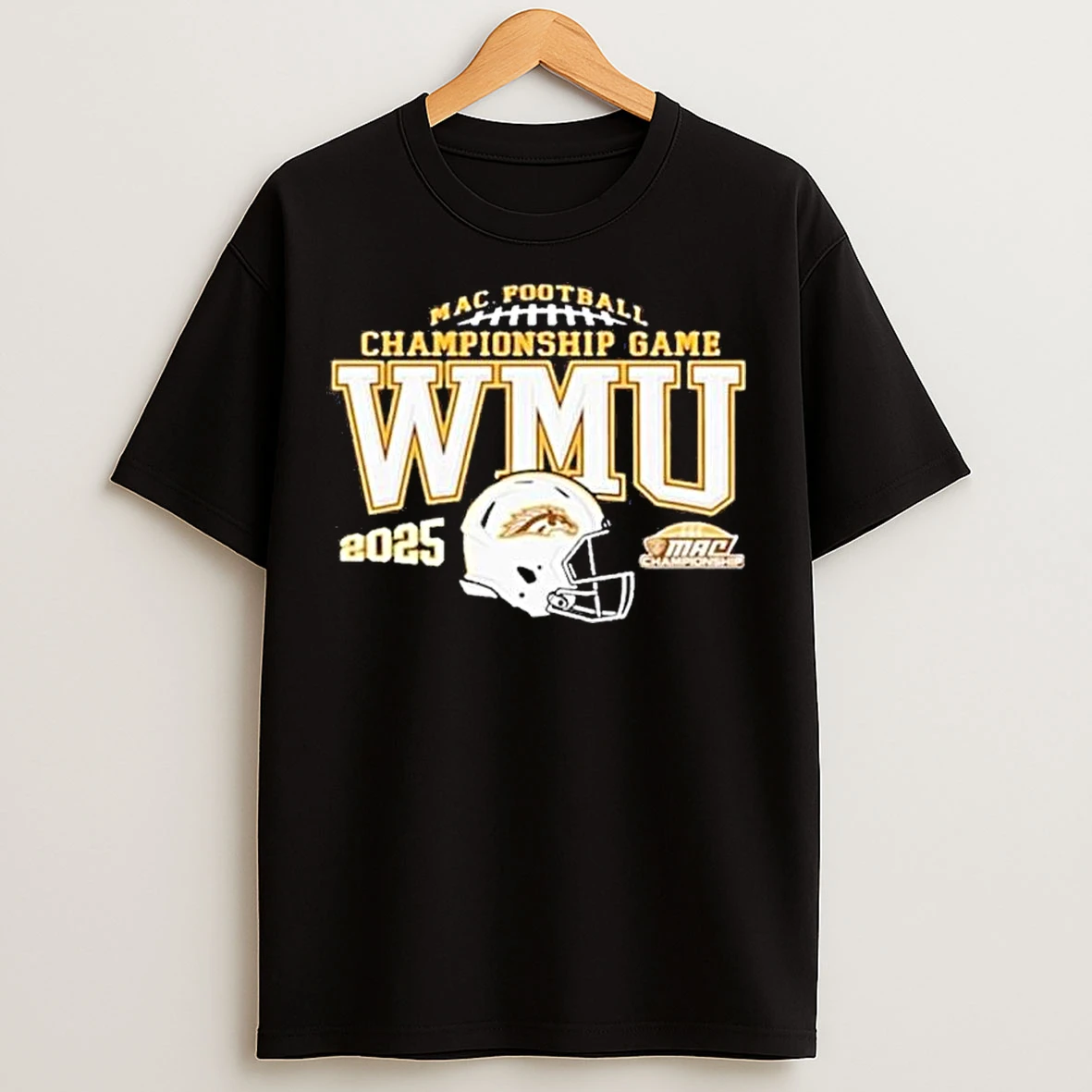 Classic Western Michigan Broncos 2025 Mac Football Championship Bound T Shirts