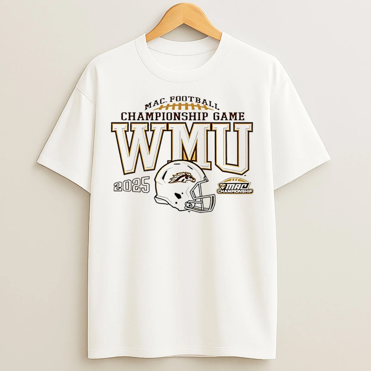 Classic Western Michigan Broncos 2025 Mac Football Championship T Shirts