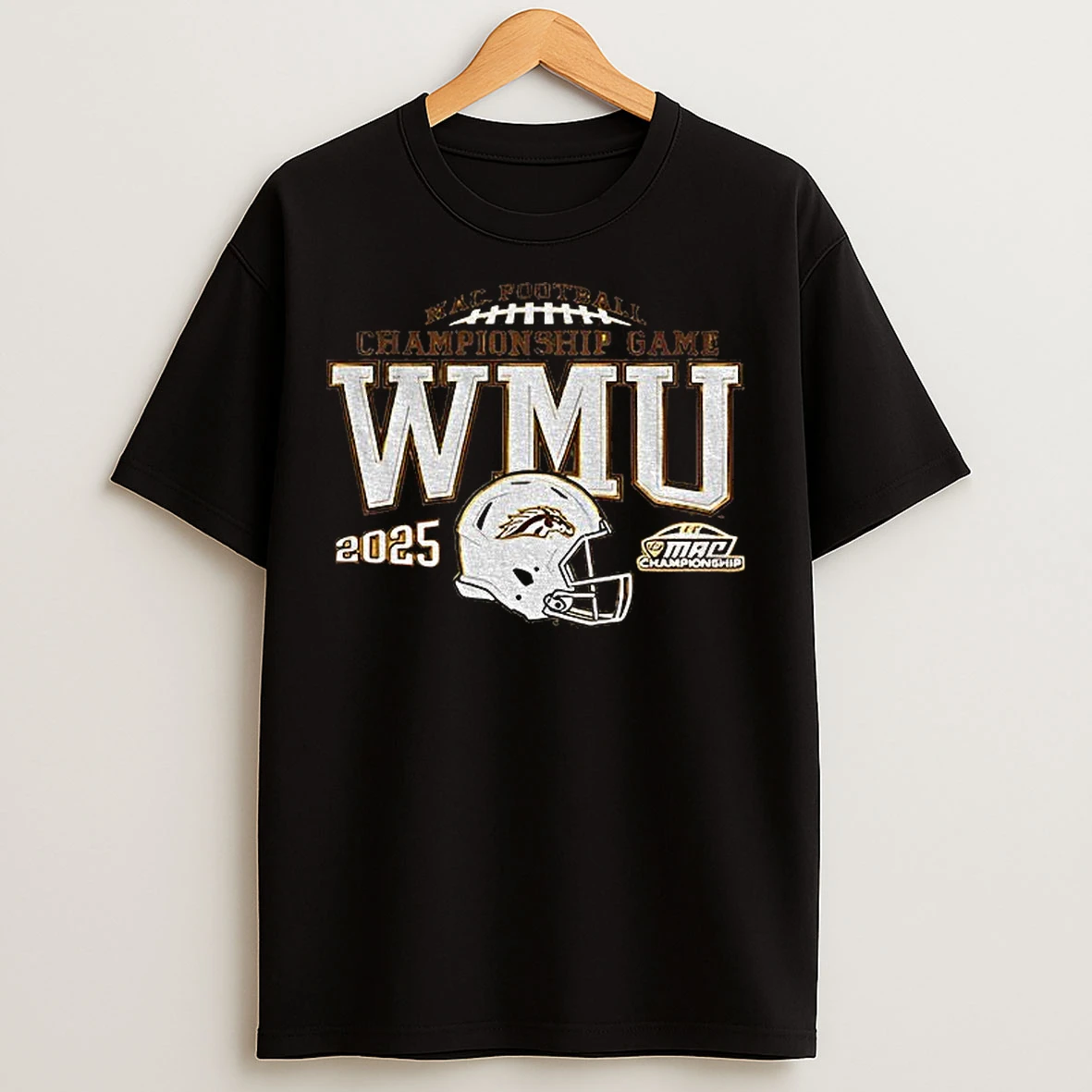 Classic Western Michigan Broncos Mac Football Championship Game Wmu 2025 T Shirts
