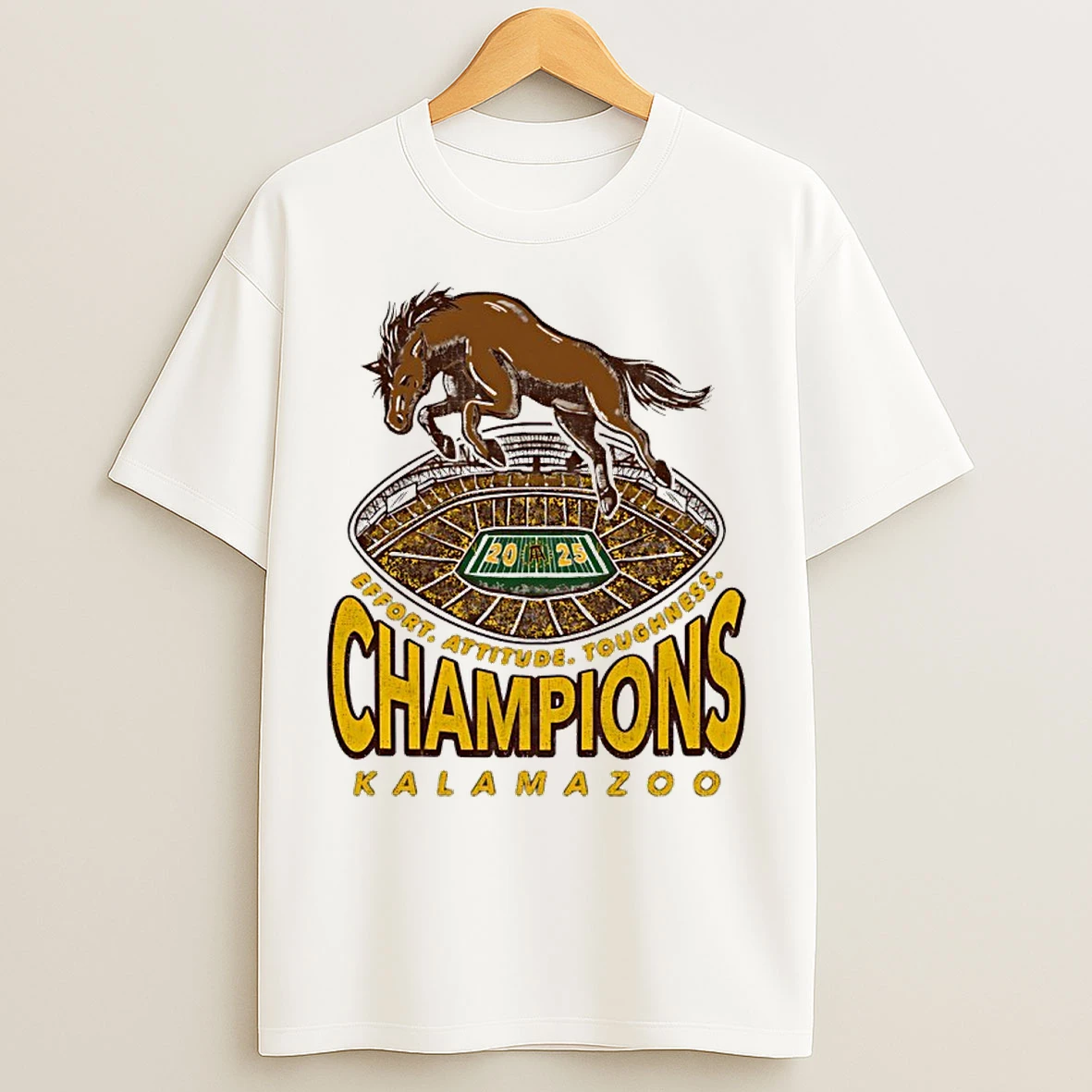 Classic Western Michigan Captures 2025 Kalamazoo Conference Champions T Shirts