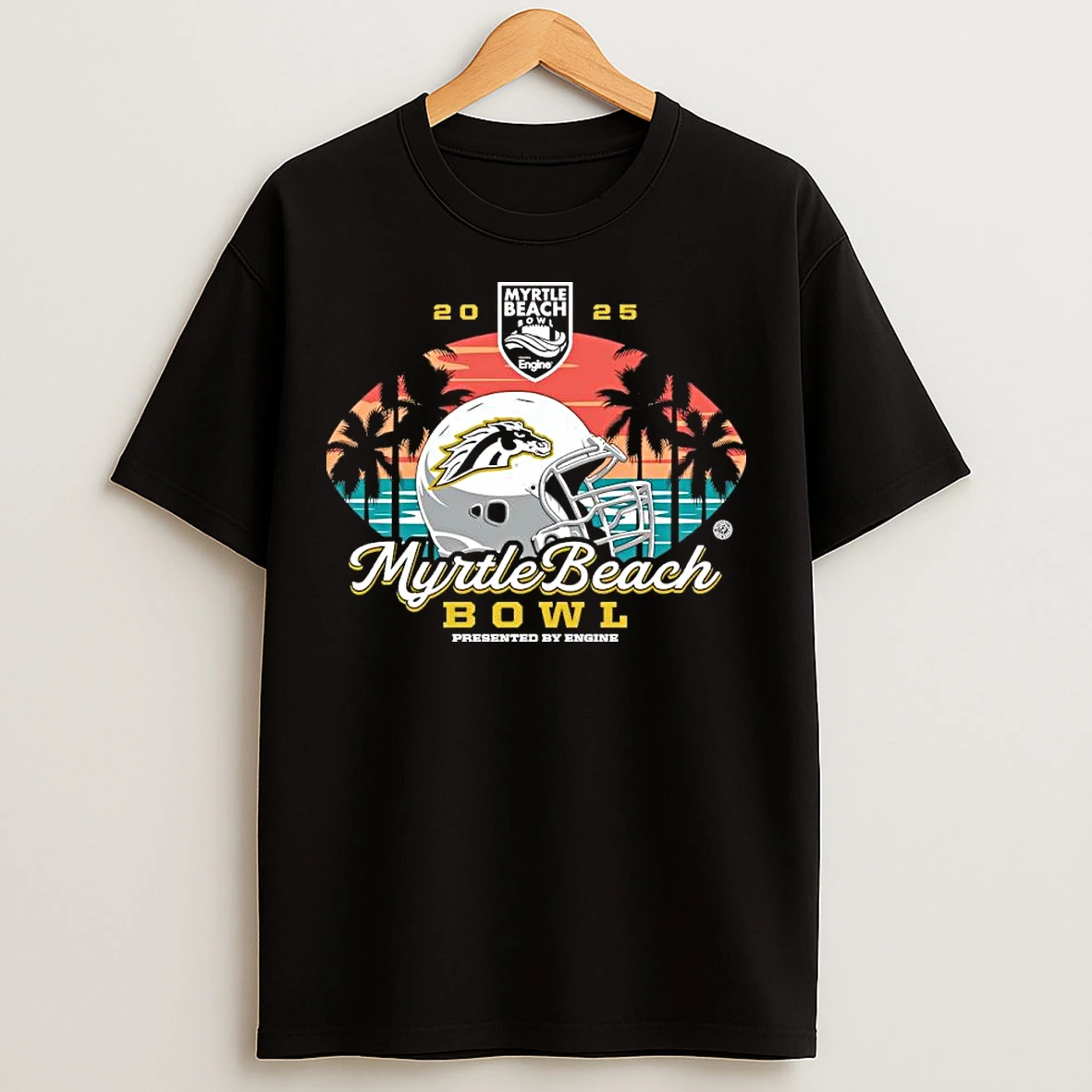 Classic Western Michigan Myrtle Beach Bowl Vintage Helmet T Shirts
