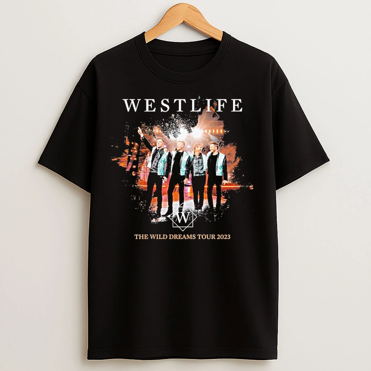Classic Westlife The Wild Dreams Tour 2023 Cardiff Event T Shirts