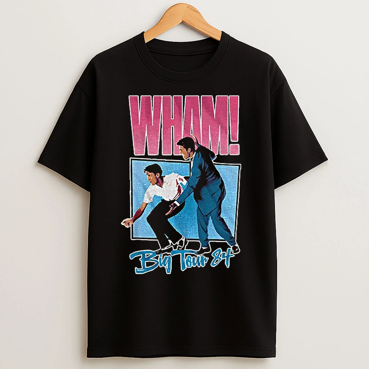 Classic Wham Concert Singer Big Tour 84 T Shirts