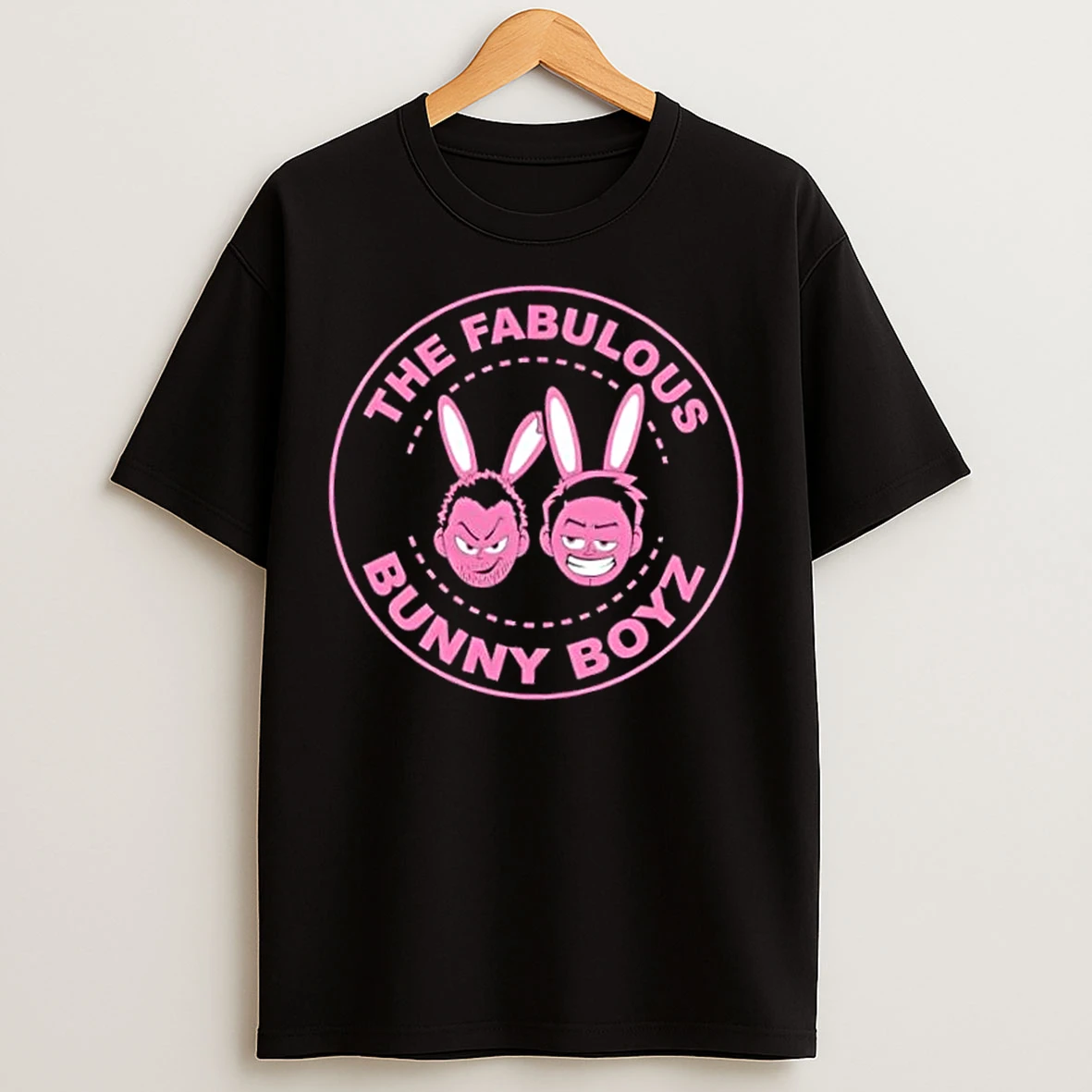 Classic Whats Wrong With Wrestling Fabulous Bunny Boys T Shirts