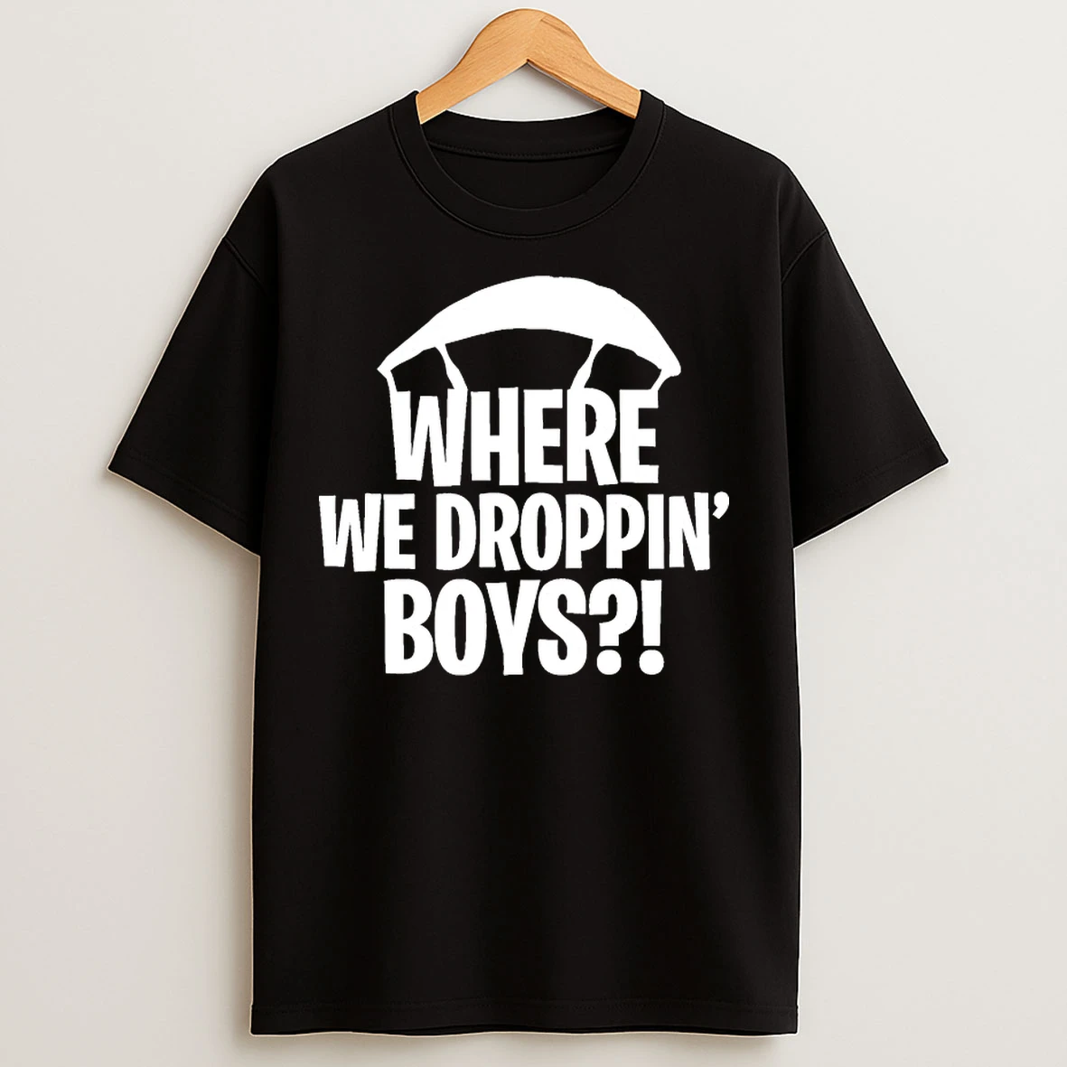 Classic Where We Droppin Boys T Shirts