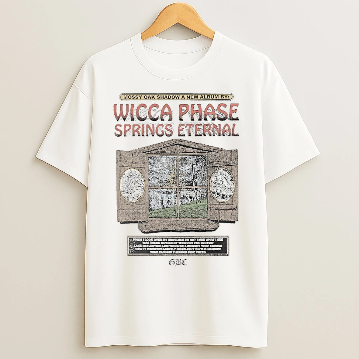 Classic Wicca Phase Springs Eternal Mossy Oak Shadow A New Album Mystic Window T Shirts