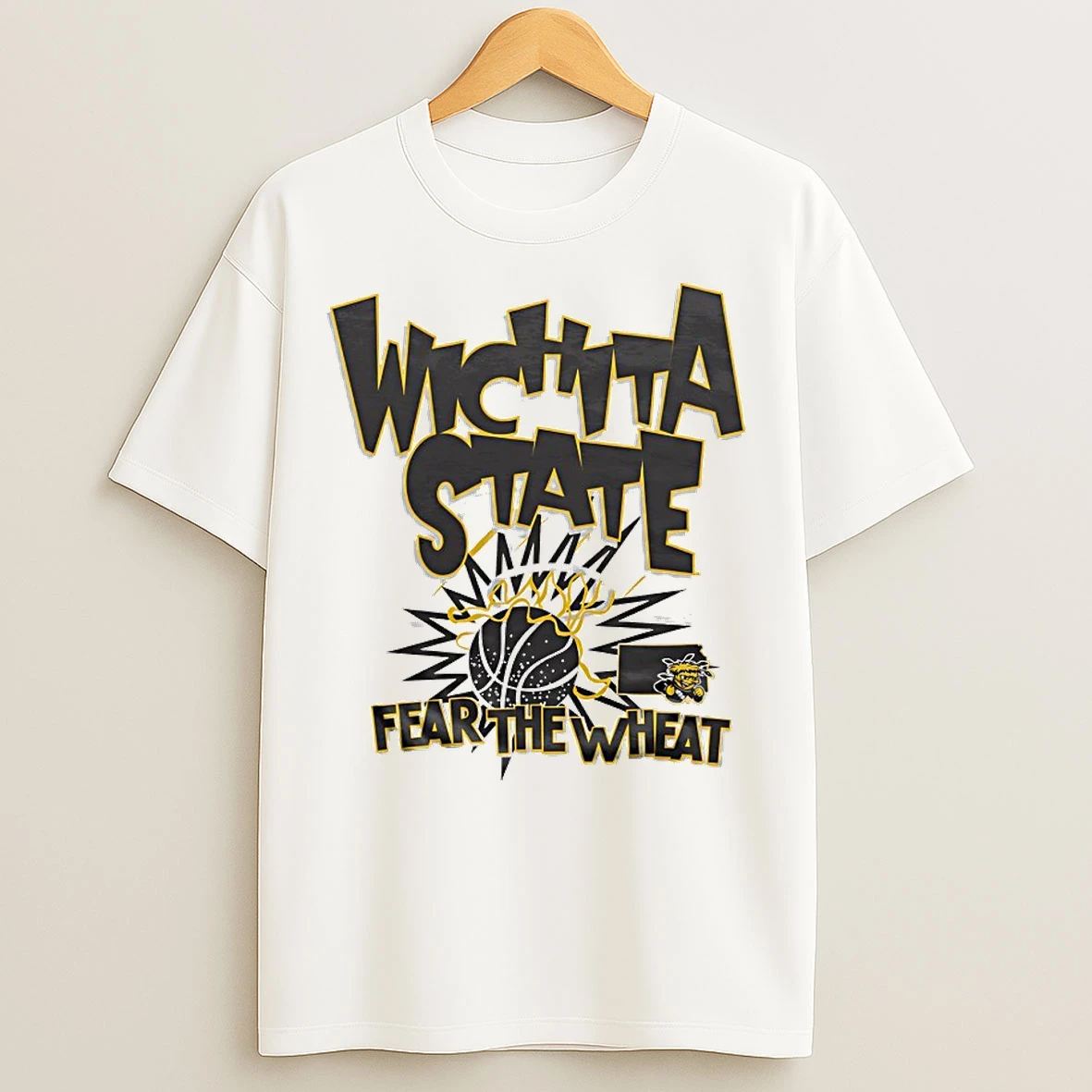 Classic Wichita State Fear The Wheat T Shirts