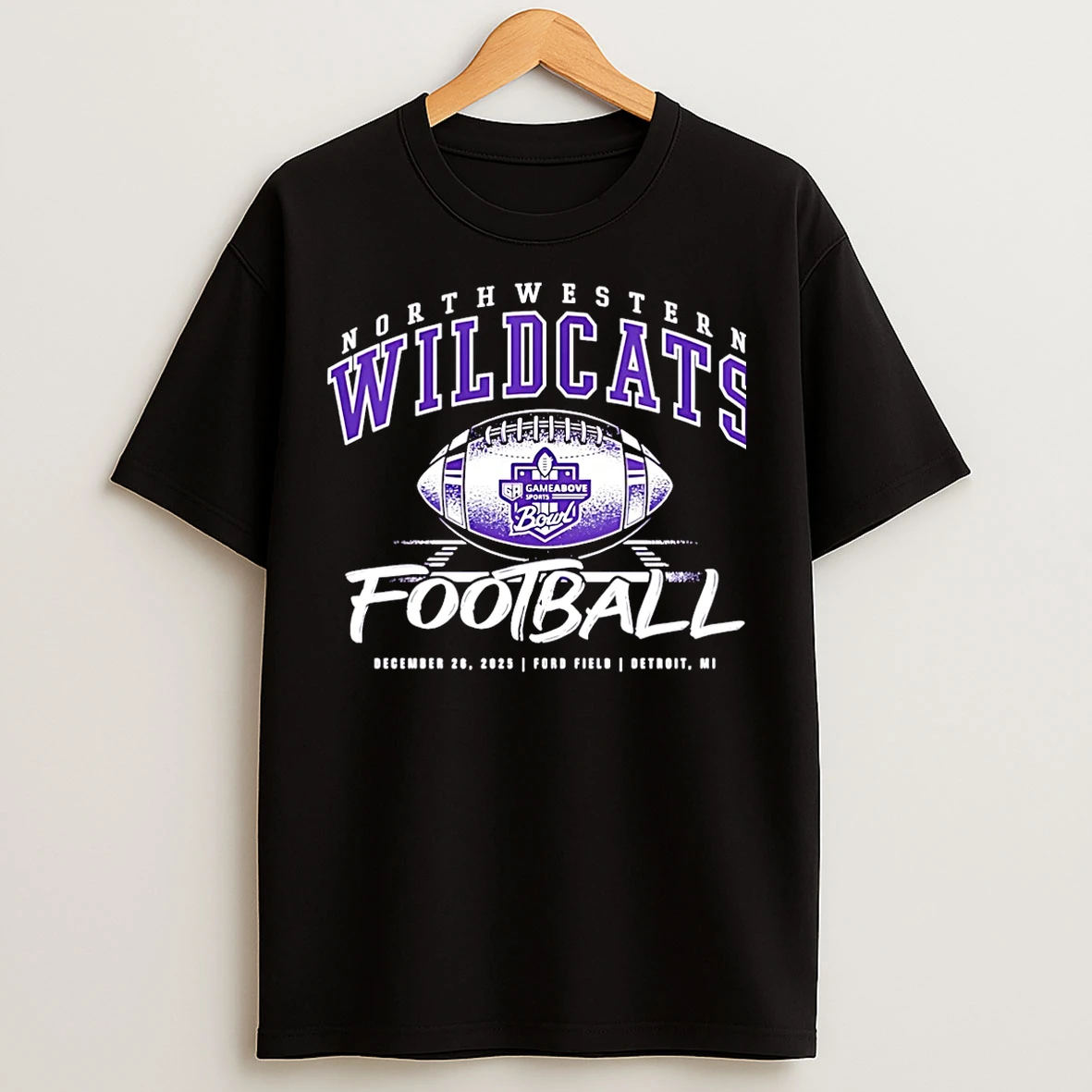 Classic Wildcats Northwestern 2025 Gameabove Sports Bowl Football Vintage Christmas T Shirts
