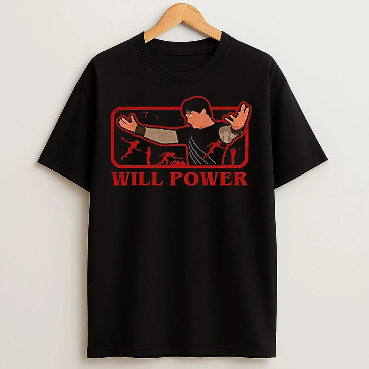 Classic Will Power Stranger Things Cartoon T Shirts