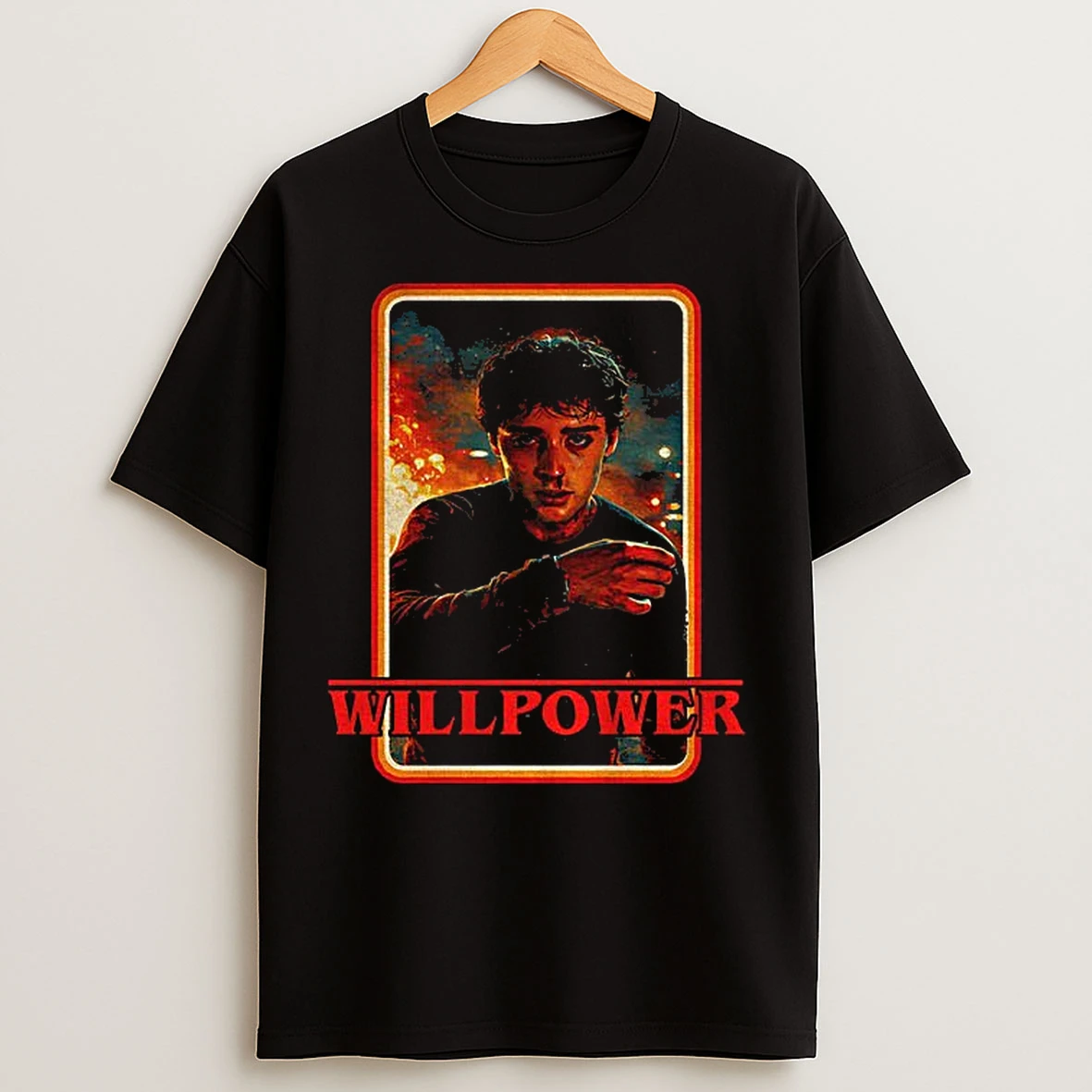Classic Willpower Stranger Things 5 Vintage T Shirts