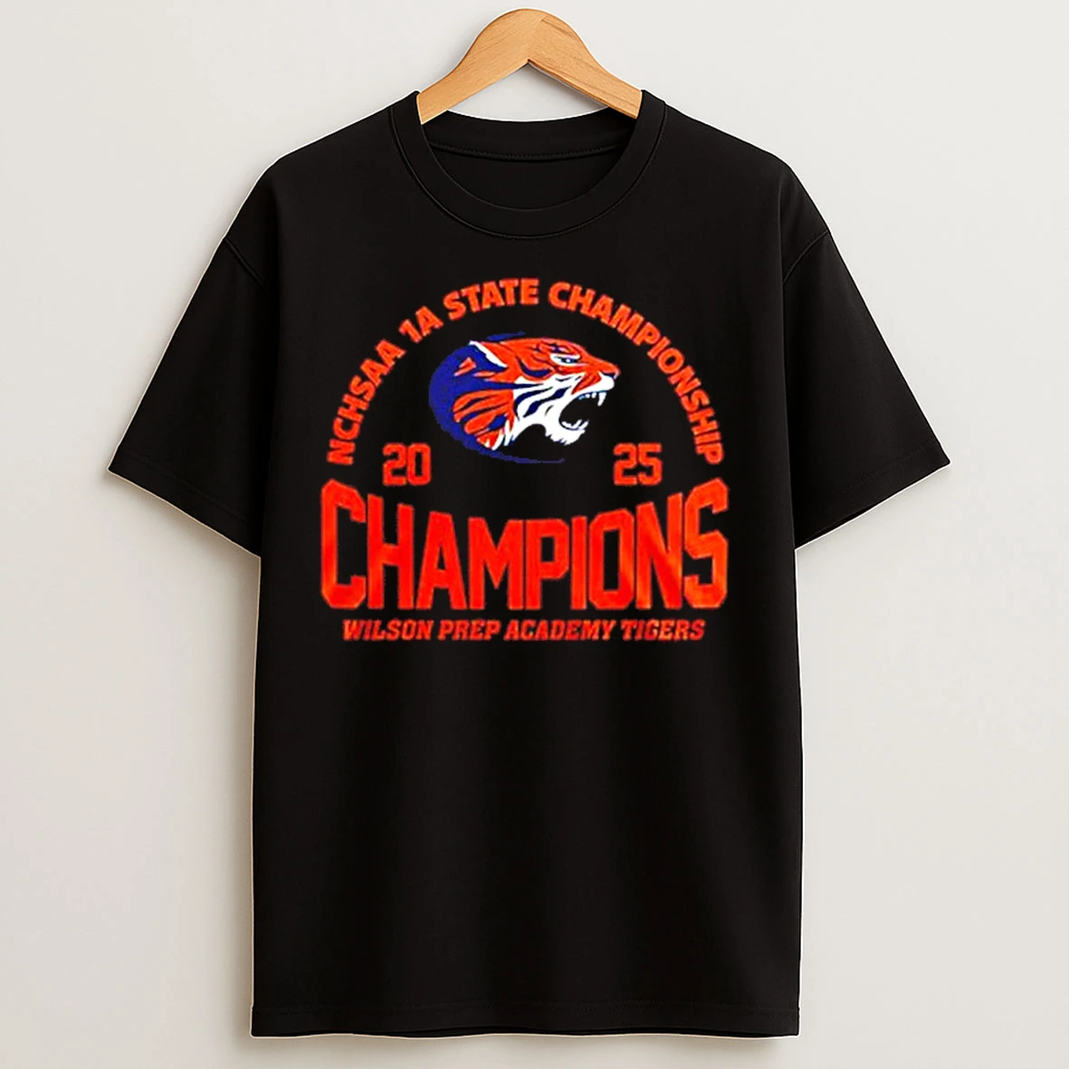 Classic Wilson Prep Academy Tigers 1a State Champions 2025 T Shirts